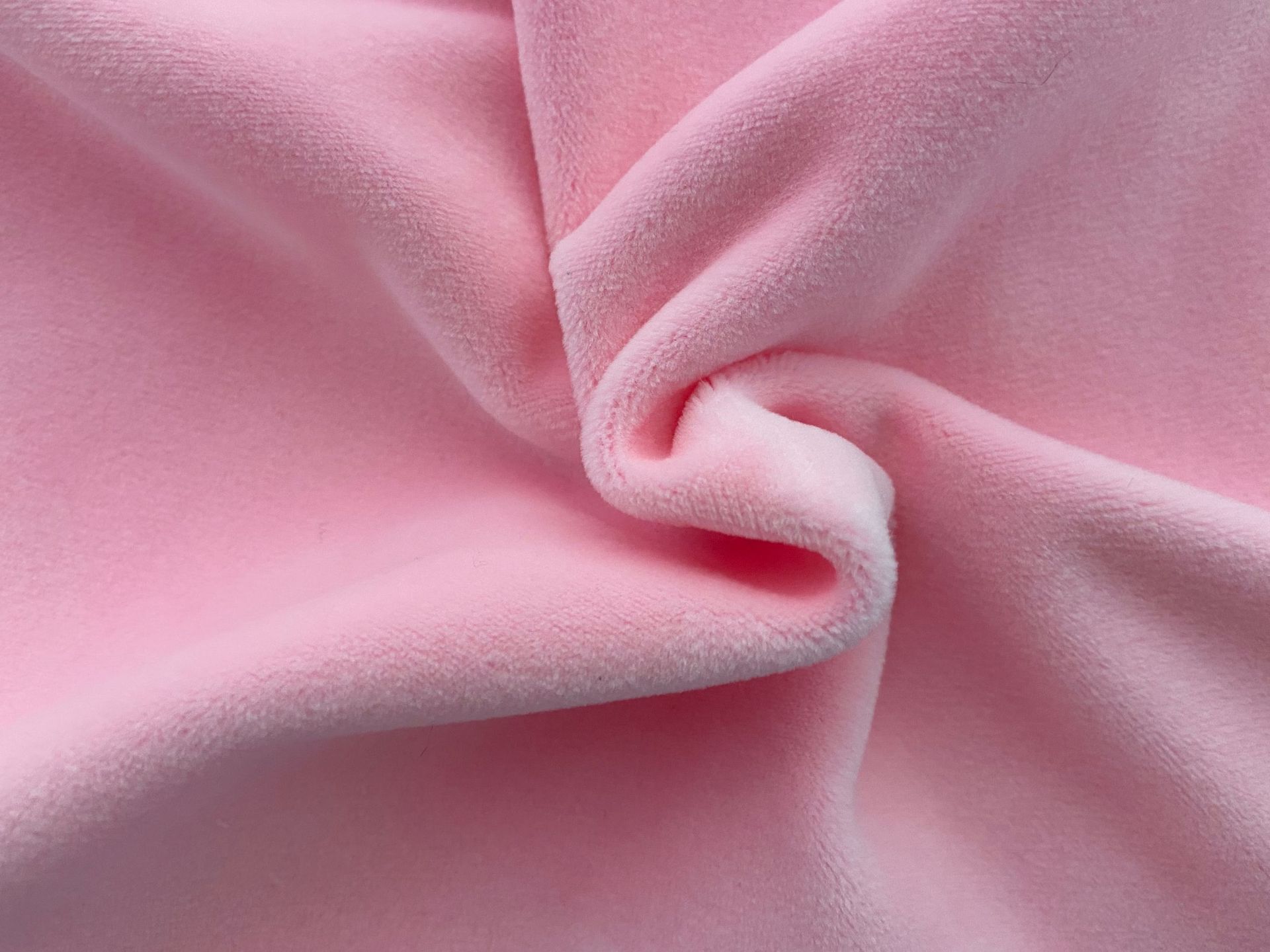 氨纶超柔布料 高弹水晶超柔四面弹绒布 童装鞋帽箱包毛绒玩具面料