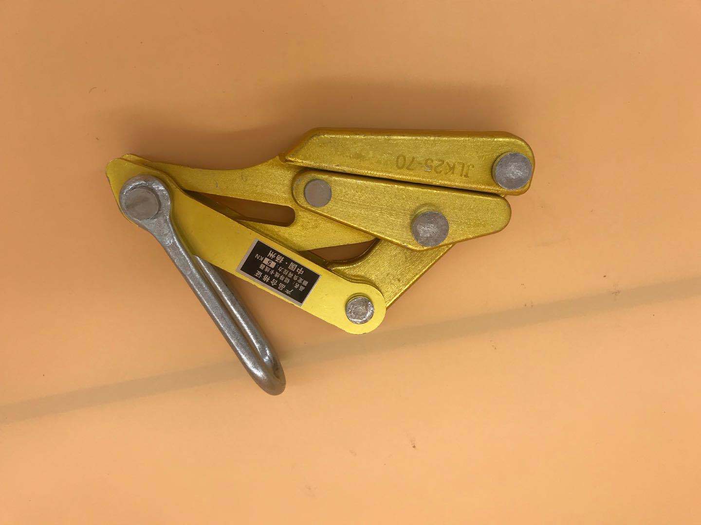 厂家直销铝镁卡线器绝缘夹线器裸导线紧线器夹头电里铝合金鬼爪