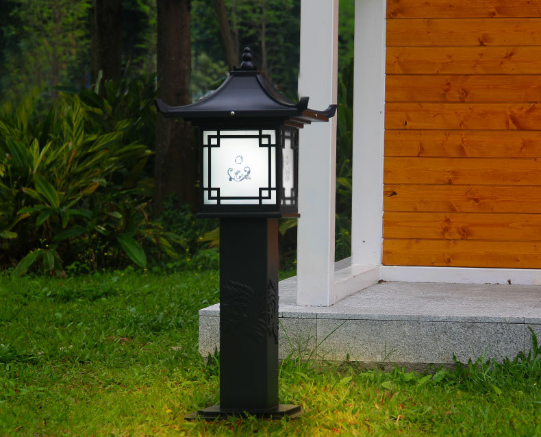 厂家直新中式户外防水草坪灯公园别墅道路小区复古景观灯