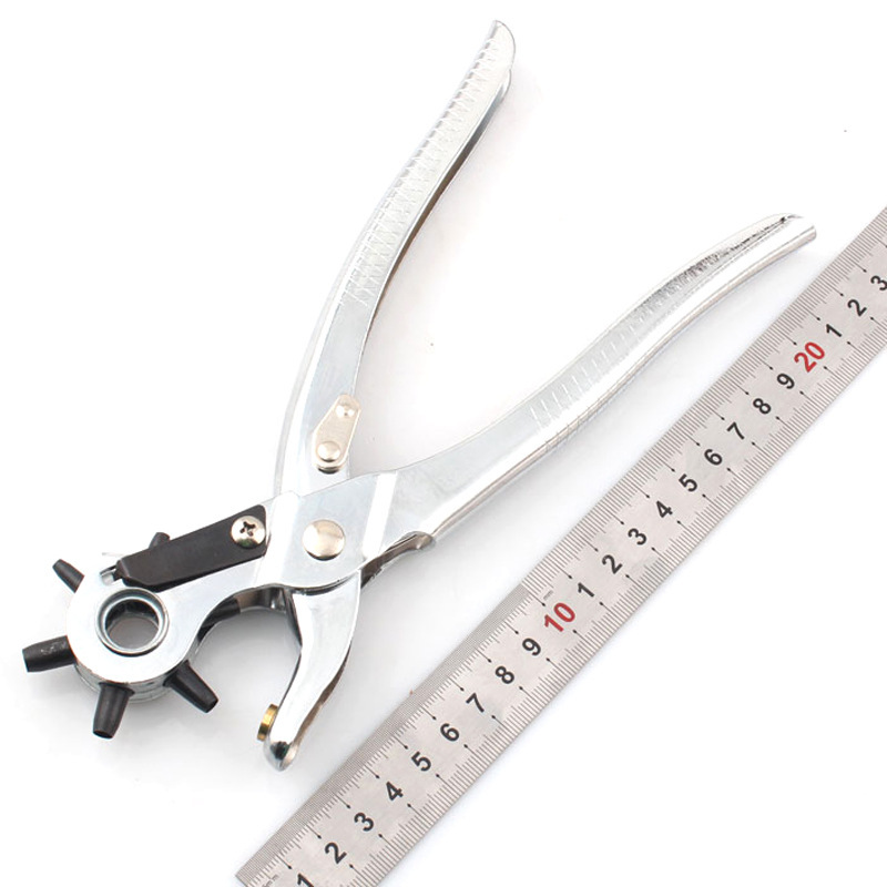 威力狮 两用皮带打孔钳 皮带开孔钳 打孔器 皮带钳w0379