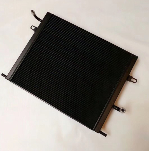 改装适用于宝马b48b58发动机涡轮原装位加大加厚水冷式中冷器水箱