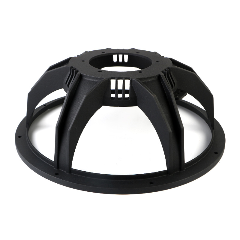 厂家供应 车载扬声器铝盆架 15寸铝盆架 音响配件压铸铝盆架定制