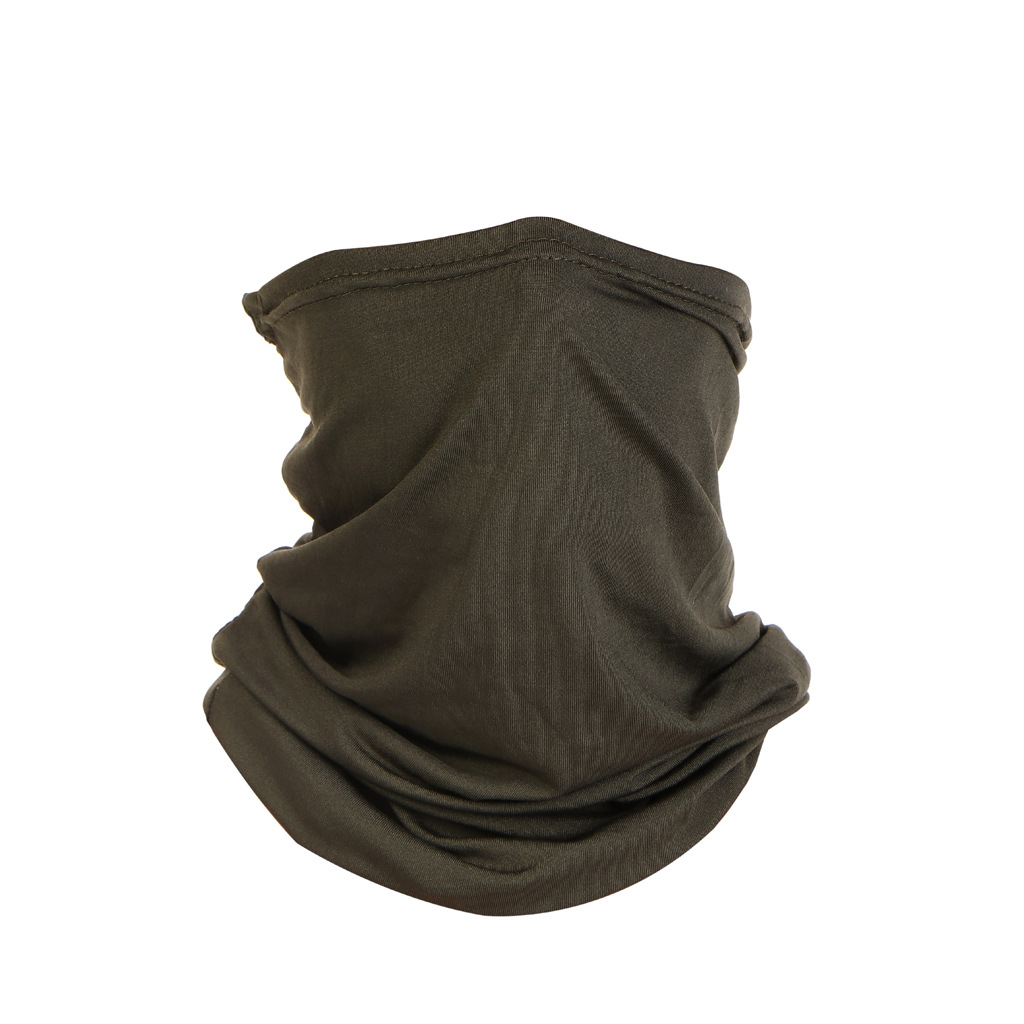 亚马逊男百变防晒围脖女套头牛奶丝女式百搭蒙面巾薄口罩面罩