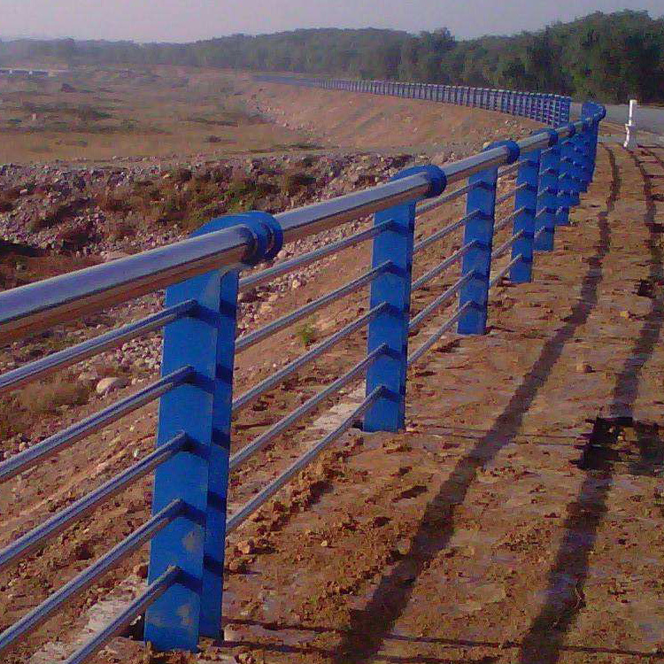 不锈钢复合管人行道护栏 桥梁河道护栏 桥梁护栏扶手景观河道栏杆