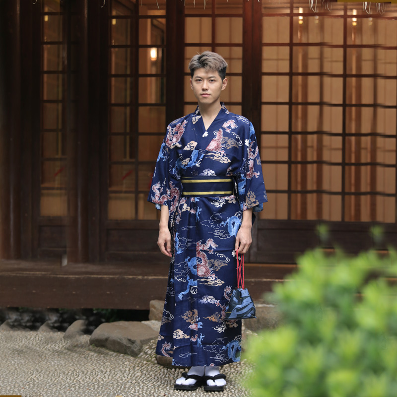 和服角带 日本日式男生腰带 定型便穿魔术贴和服角带腰带
