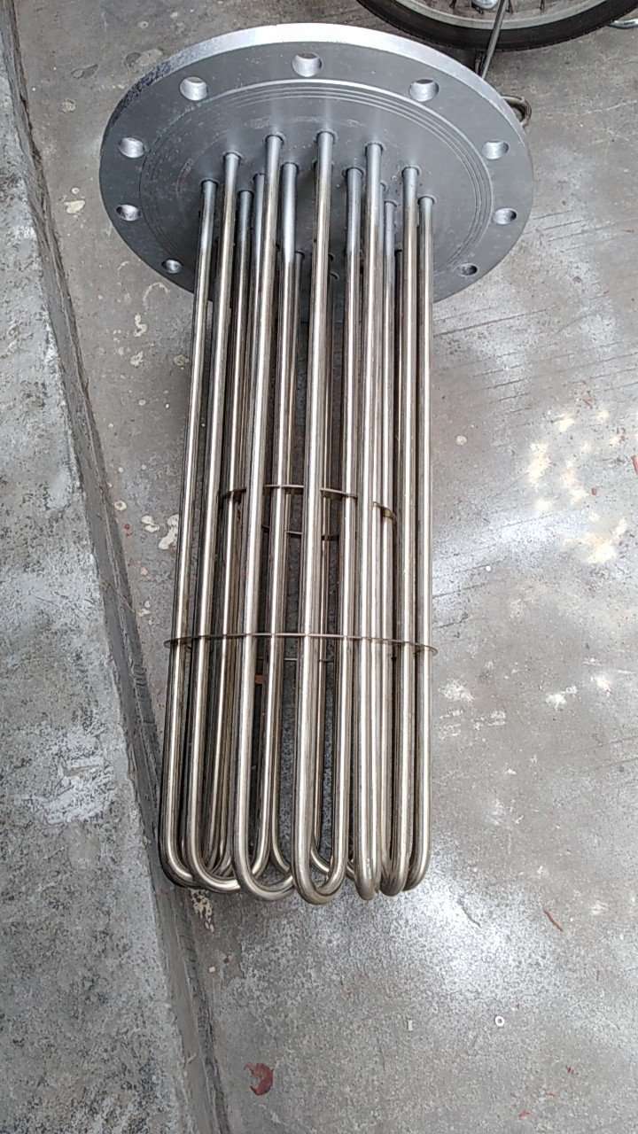 定制不锈钢304法兰电加热管 不锈钢316导热油防爆电热管 加热管