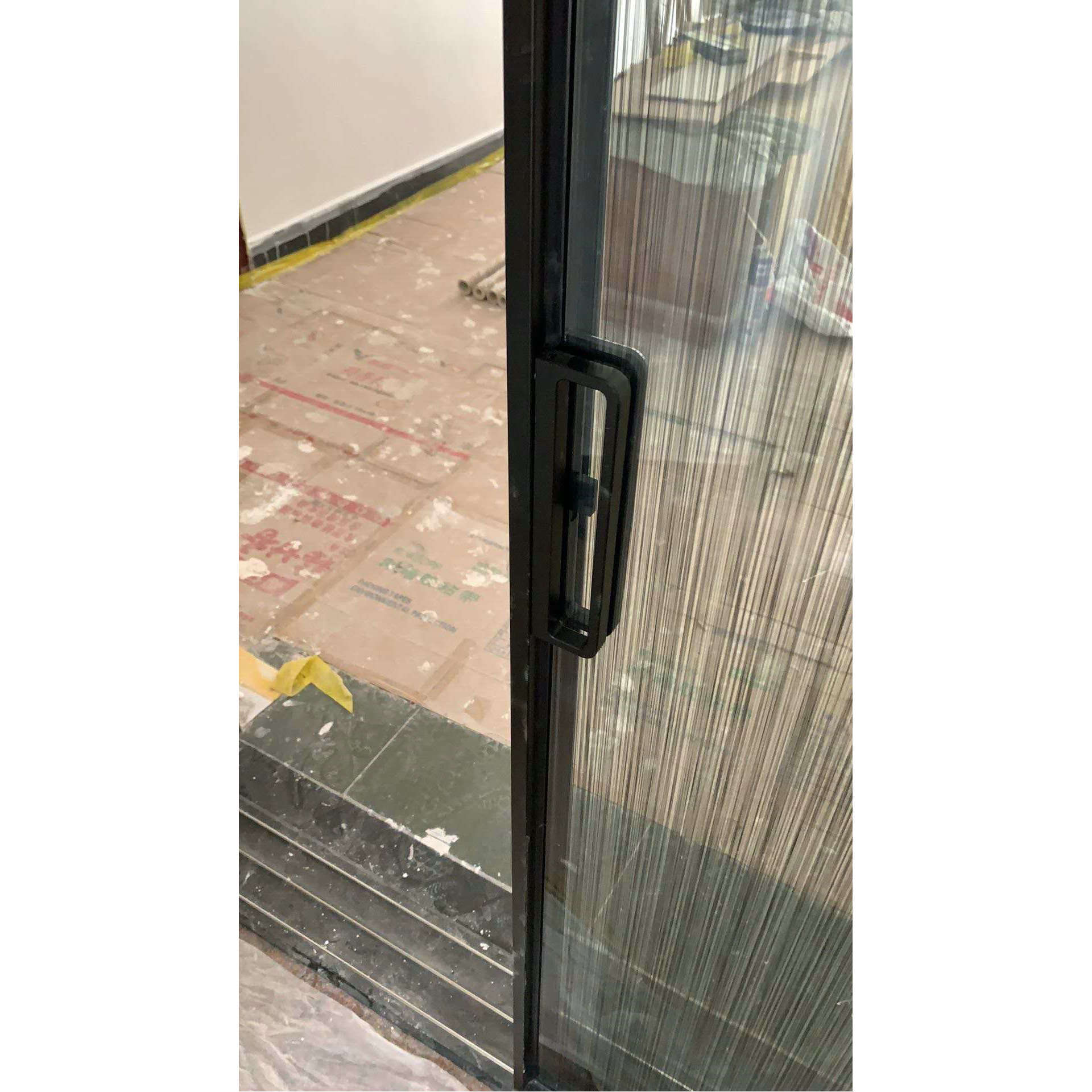 定制极窄边框推拉门客厅阳台隔断窄边玻璃门现代简约铝合金推拉门