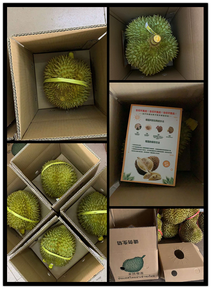 泰国金枕头榴莲新鲜水果当季进口应季水果现摘非猫山王