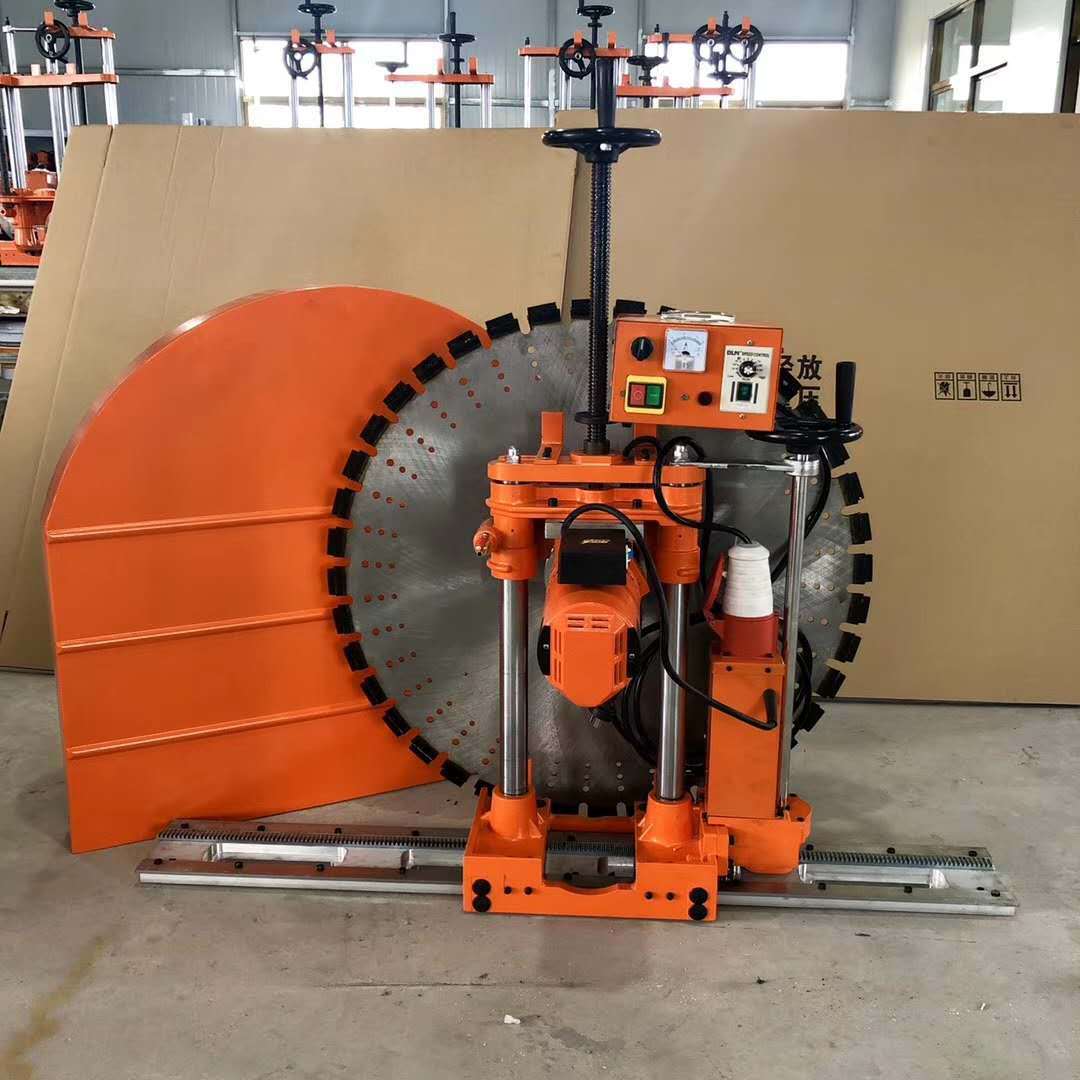 石材切割机今天报价走势分析-开山大理石尝君轨道式机械切割机