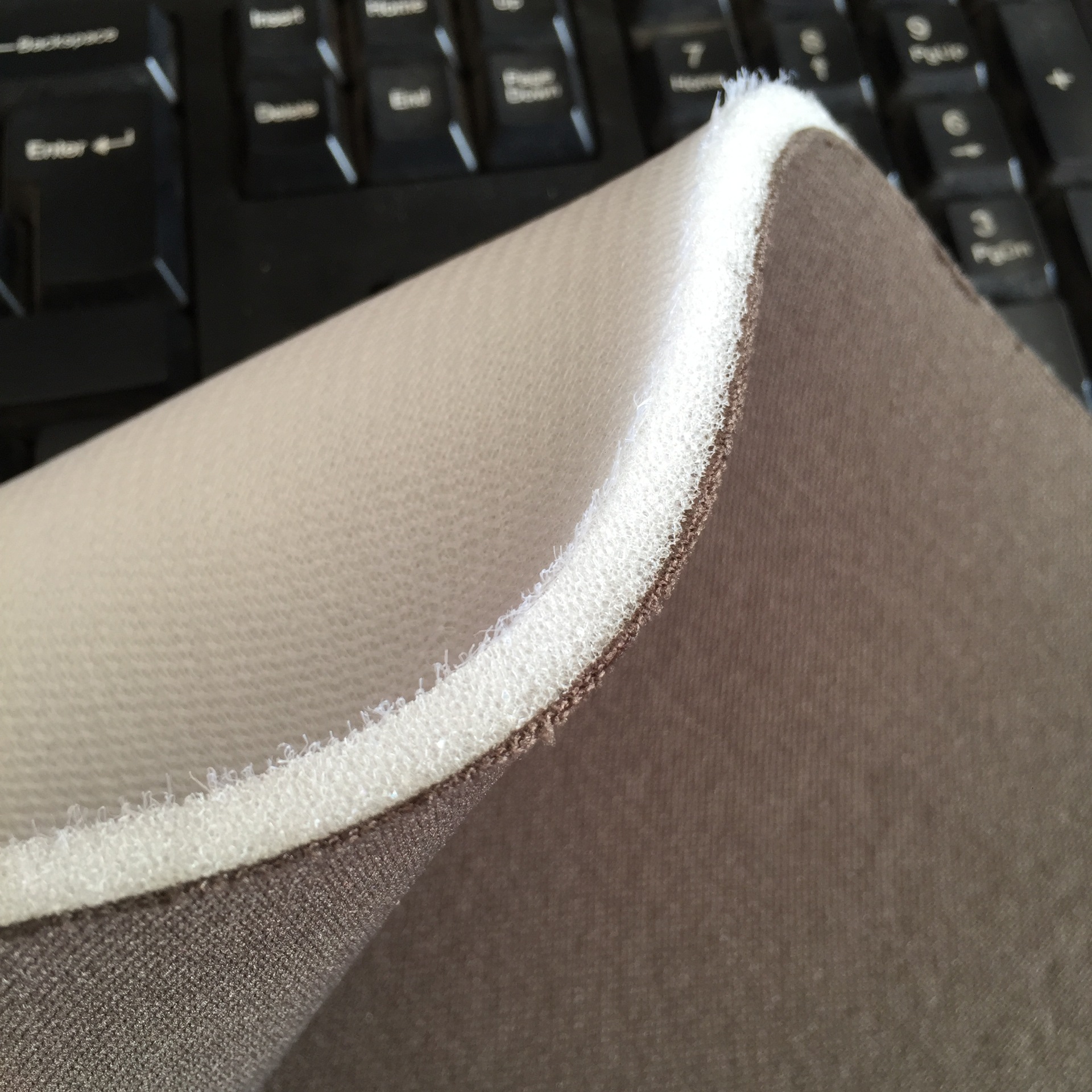 健星现货佳积布贴合eva白色超薄1mm厚潜水布料仿潜水衣料复合