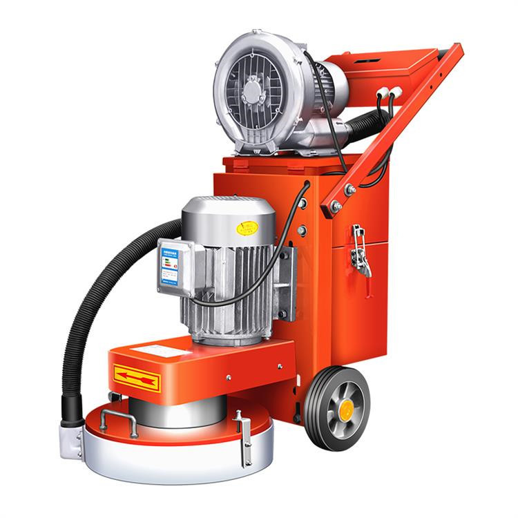 手推式固化地坪打磨机 旧环氧翻新研磨机 水泥地面无尘抛光机
