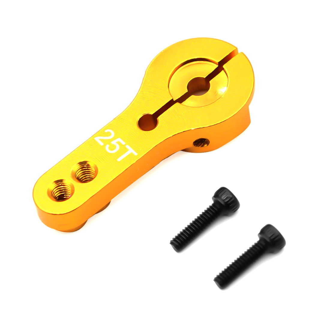 金属舵机摆臂25t 金属摆臂 升级版 双孔带锁 25t舵机臂