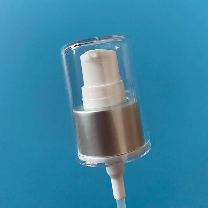 24/410 as全罩氧化铝按压泵旅行套装乳液喷头 化妆品粉泵头