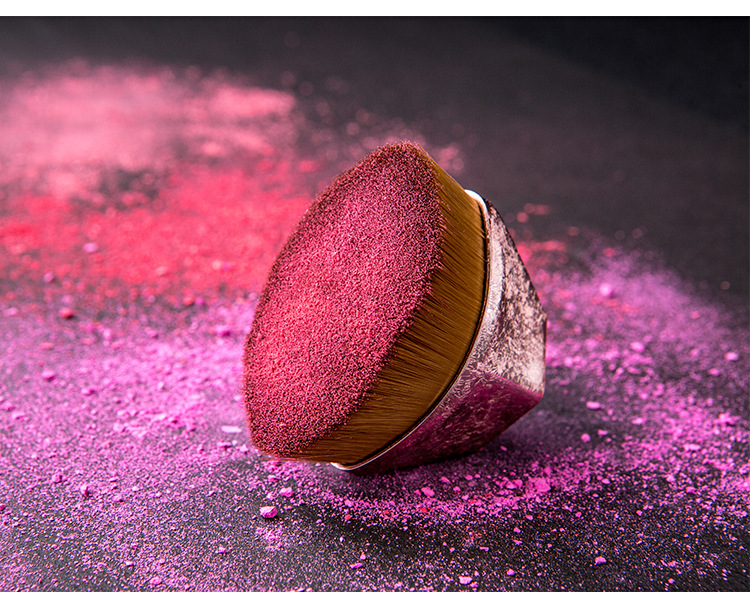 55号魔术刷无痕粉底刷六边形单支菱形化妆刷六角刷元宝刷毛质浓密