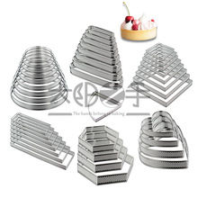 Perforated Tart Ring Stainless Steel Pie Mold Tart Mould