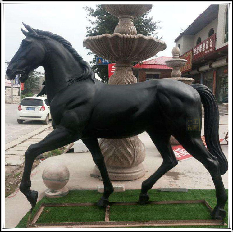 公园铸铜马雕塑 骑马铜雕 铸铜骑马雕塑 奔马铜雕 铜奔马雕塑