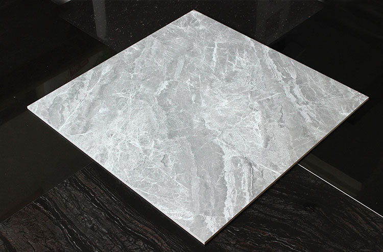 北欧灰色通体大理石瓷砖 厂家生产广东地砖 卧室负离子家装地板砖