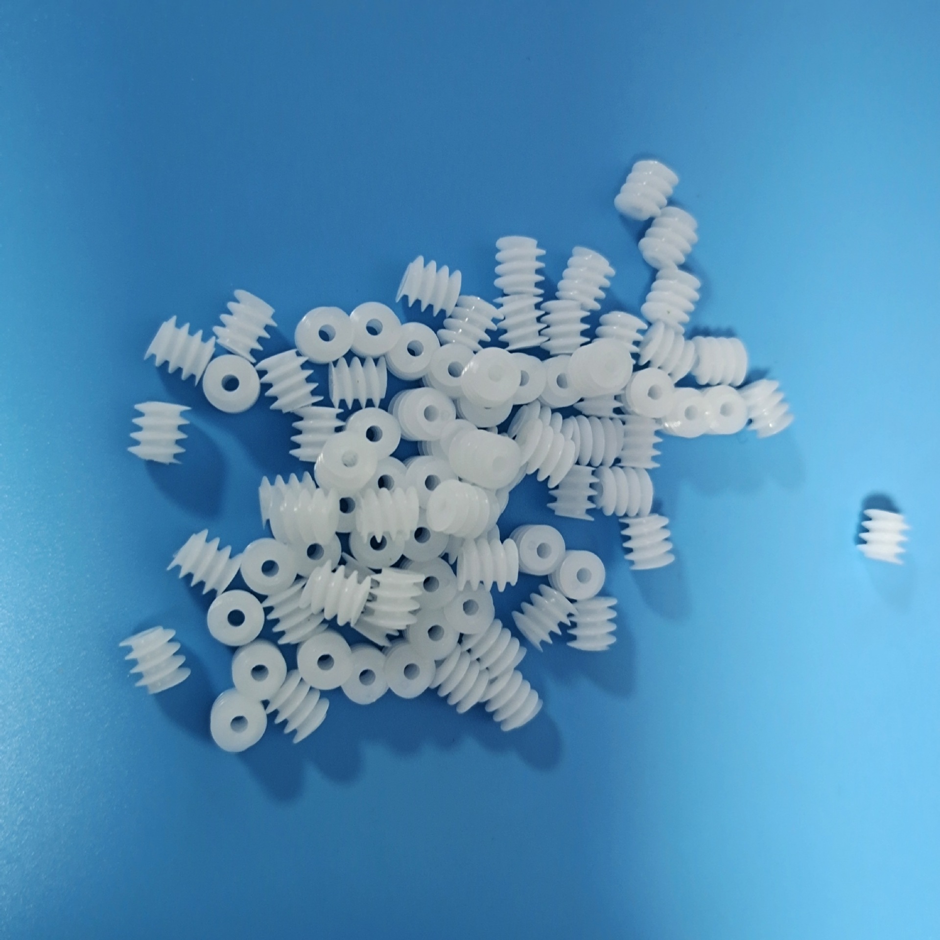 小家电标准塑胶蜗杆 标准蜗轮蜗杆 现货塑胶齿轮 精密齿轮模具