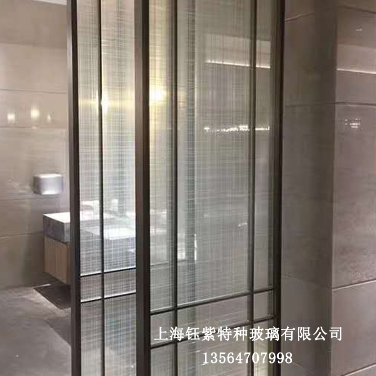 钢化超白玻璃加工定制 有色玻璃烤漆深加工斜边平边鸭嘴边