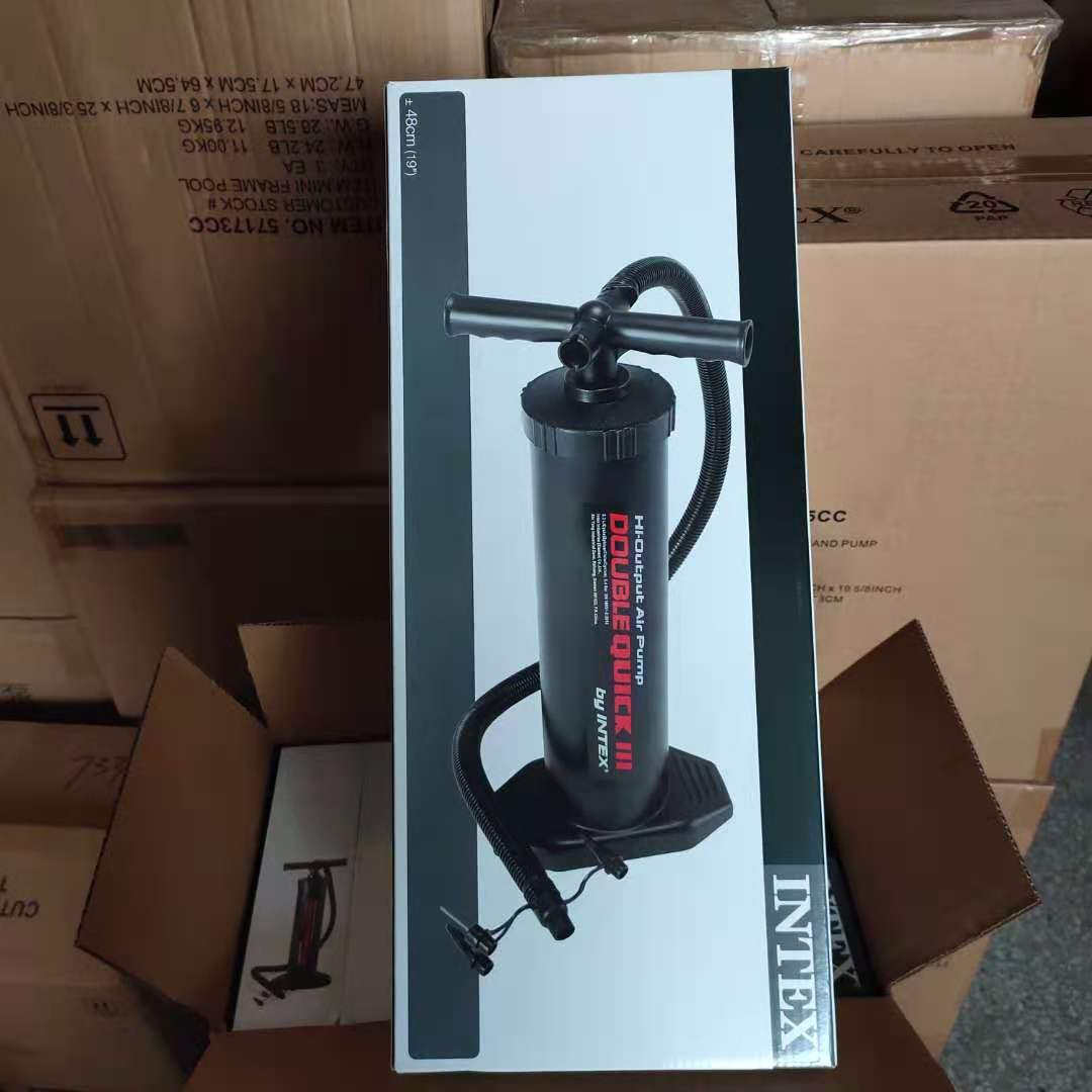 intex-68615 高速手动型气泵 充气手泵 打气筒 充气工具