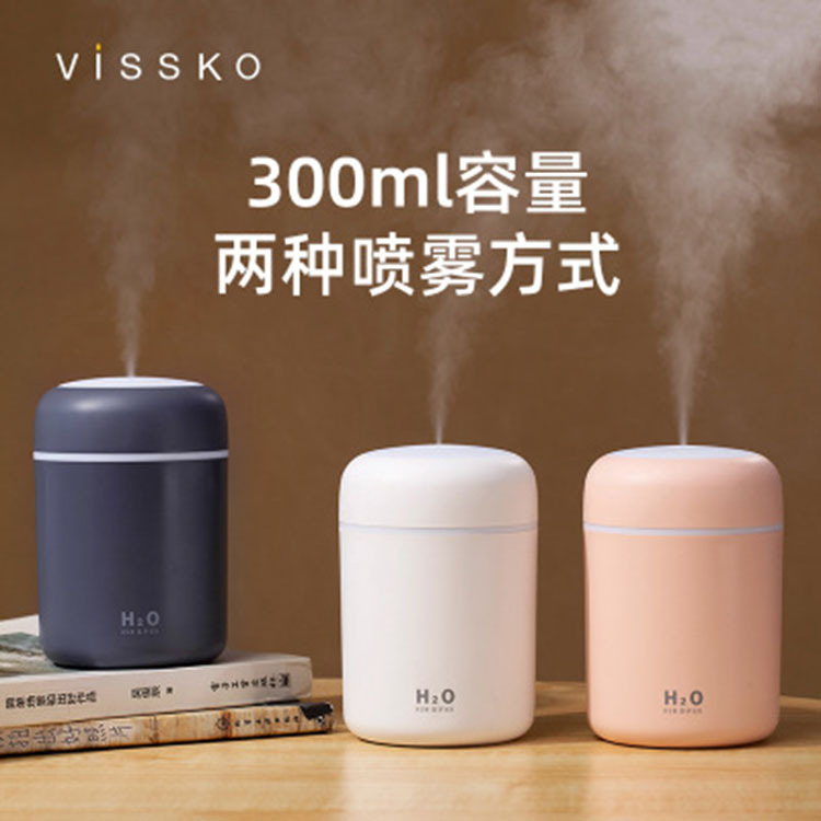 Cup Humidifier USB Vehicle-Mounted Home Use Desktop Night Light Atomizer Wireless Portable Atomizer Source Manufacturer