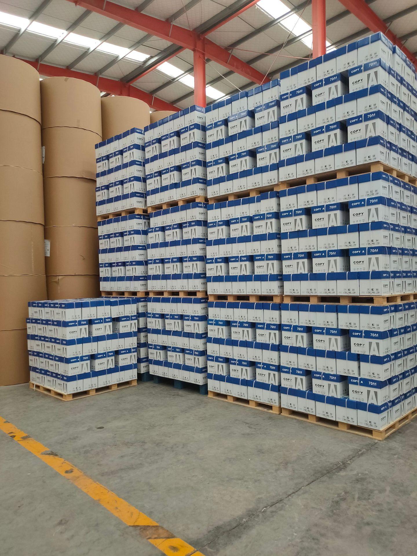 出口a4纸白纸草稿纸双面打印不卡纸复印纸a4纸80克纯木浆纸