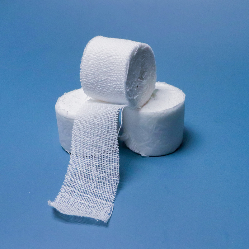 纱布绷带脱脂棉绷带包扎捆绑纱布卷绑带2cm25cm5m现货