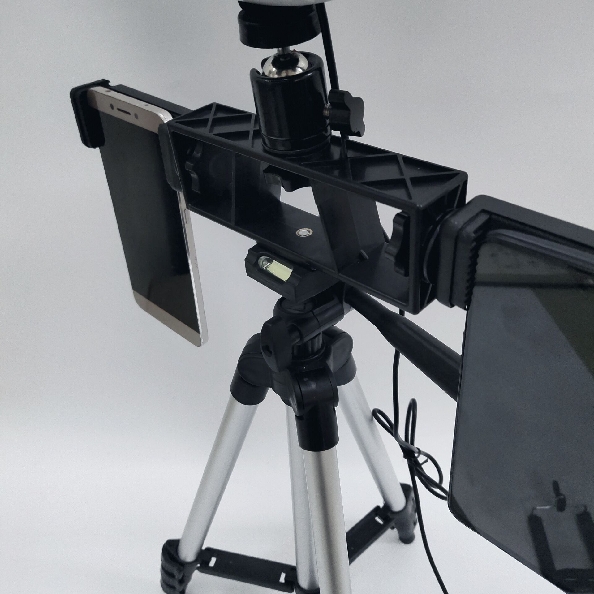 50cm手机直播支架三脚架自拍三角架夹摄影多机位相机视频拍照架子