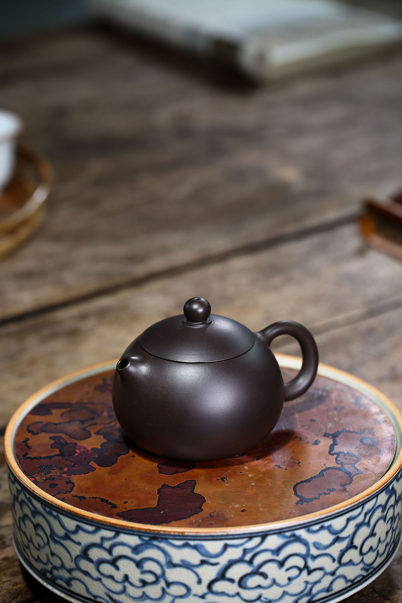 批发宜兴原矿黑泥紫砂壶 名家手工小品西施茶壶 套装茶具定制代发