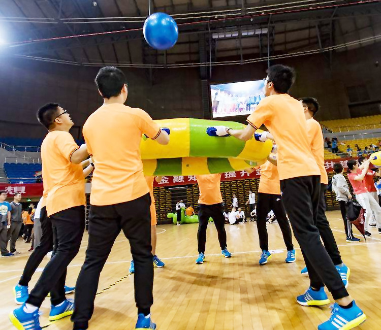 趣味运动会众星捧月团队拓展训练户外游戏道具雷霆战鼓颠鼓击球