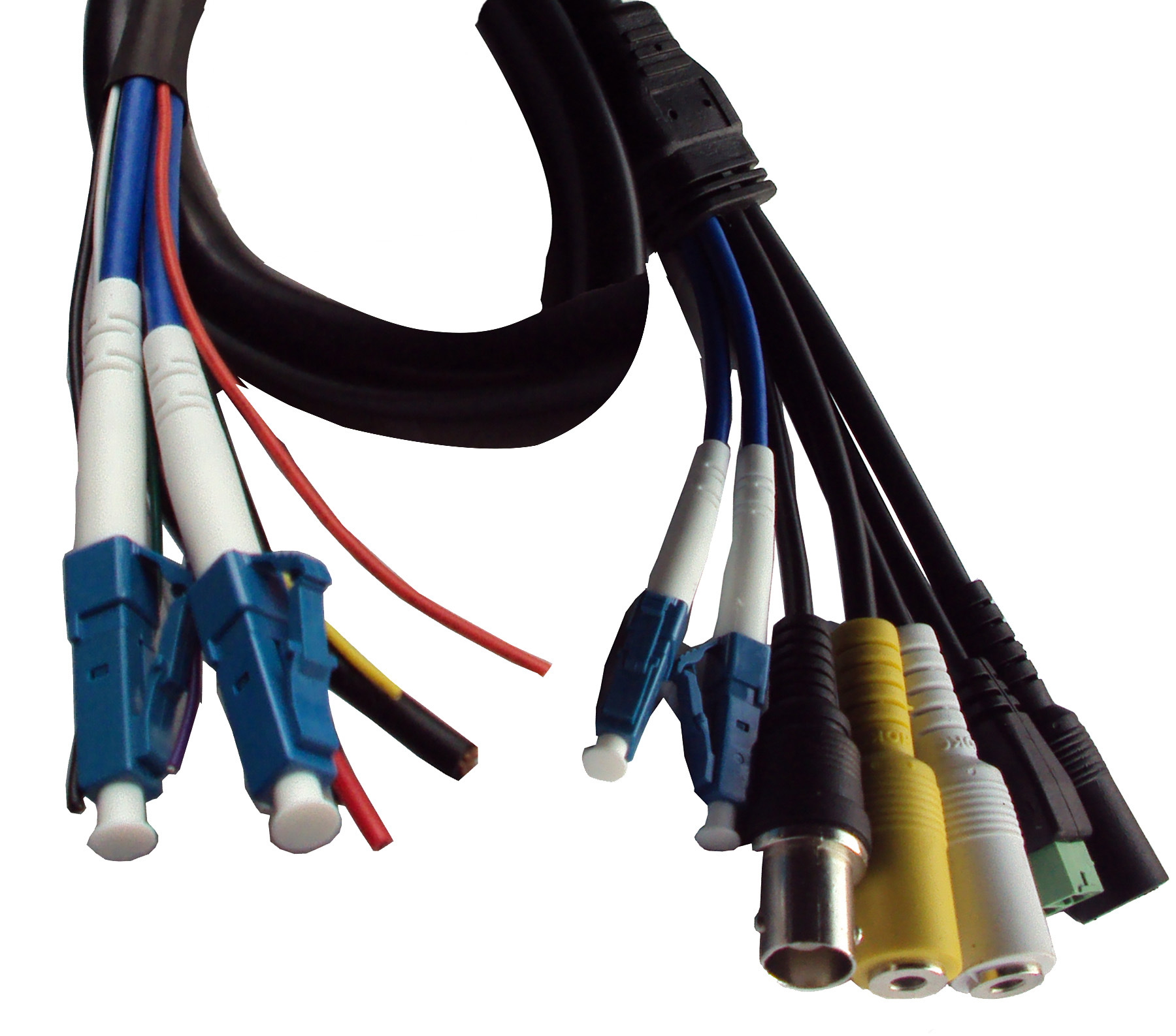 安放监控摄像机线 摄像机尾线 高清摄像机线 超低价枪机摄像机线