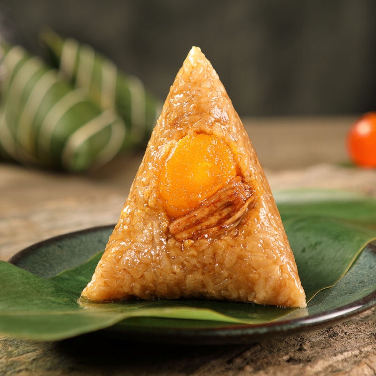 嘉兴粽子真空大肉粽美味蛋黄鲜肉豆沙蜜枣粽130克/160克大粽包邮