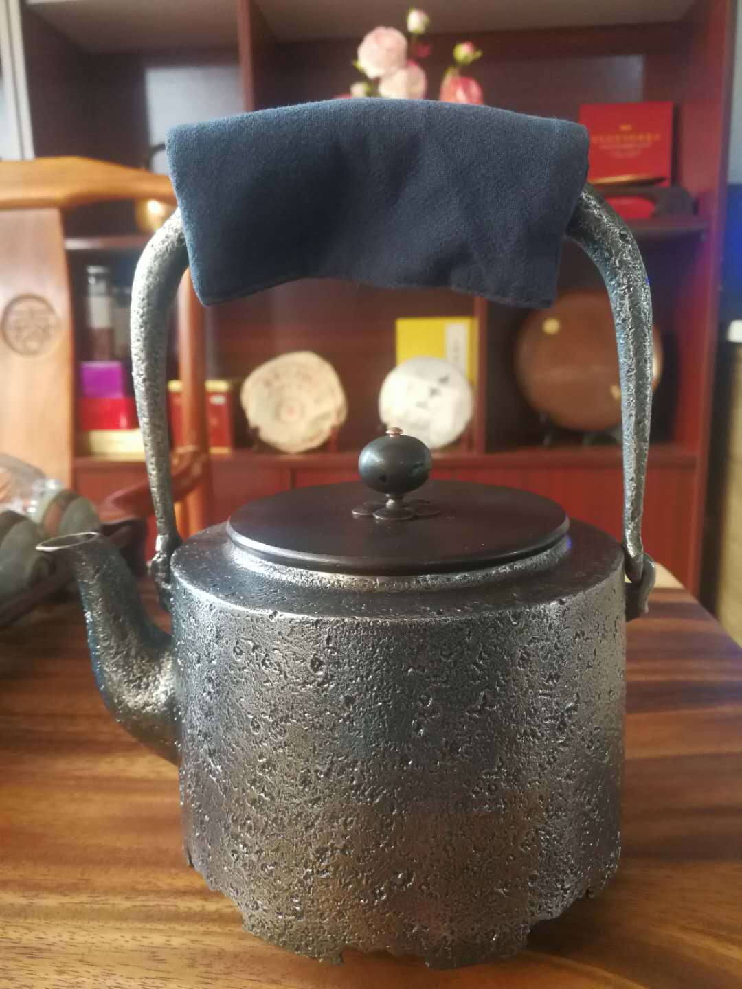 日本砂铁壶纯手工无涂层烧水泡茶老铁壶养生茶壶茶具