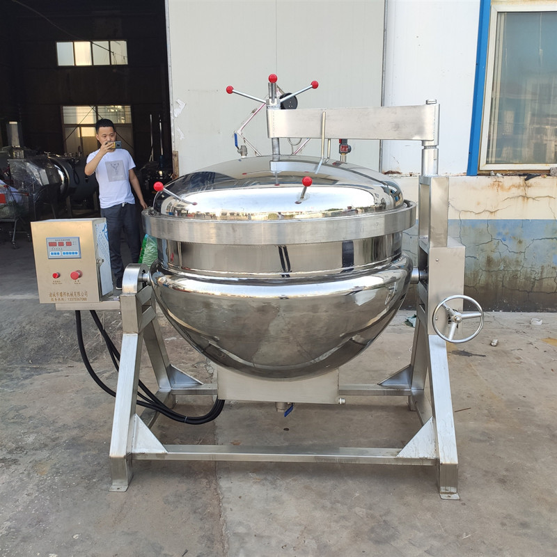 大型工业高温高压蒸煮锅 不锈钢压力煮锅 食品厂电加热煮粽子机器