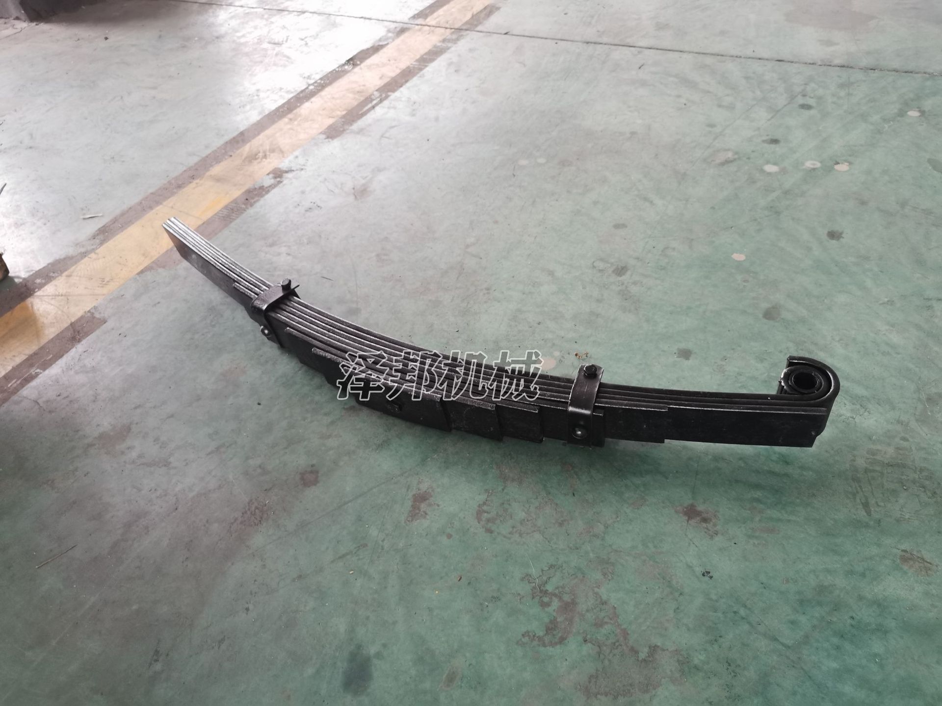 钢板弹簧 高强度弹簧板拖车配件 拖车单轴板簧配件