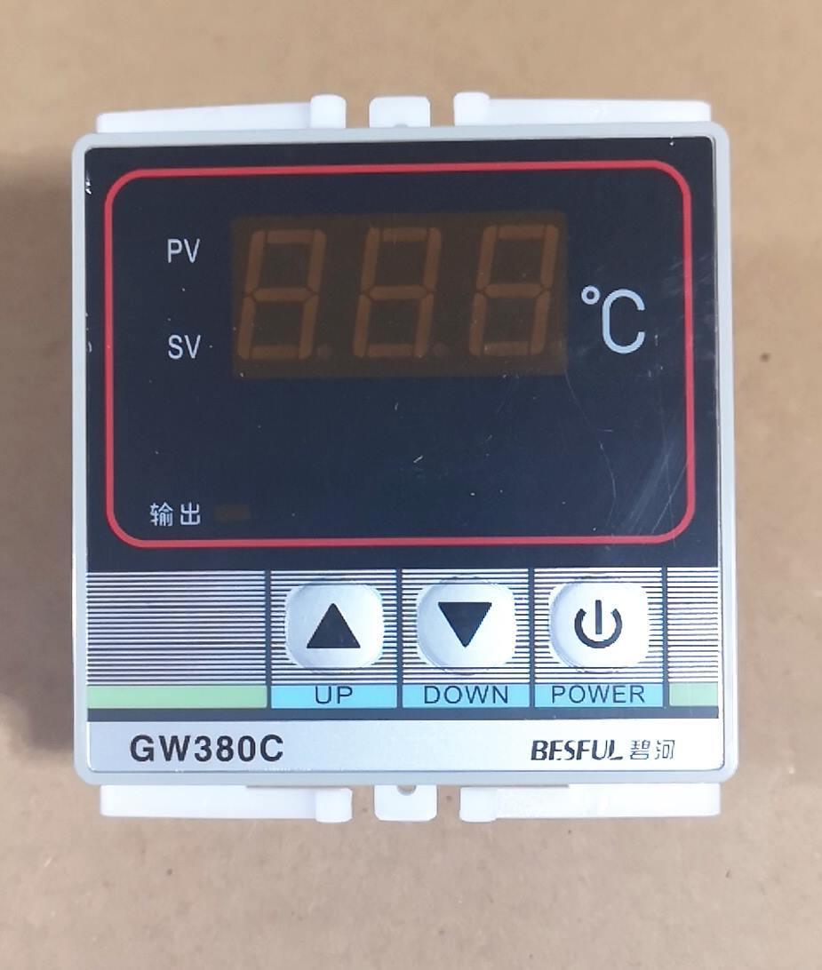 广州代理商碧河太阳能高温度控制器gw380c加热温控仪热水烤箱炸炉