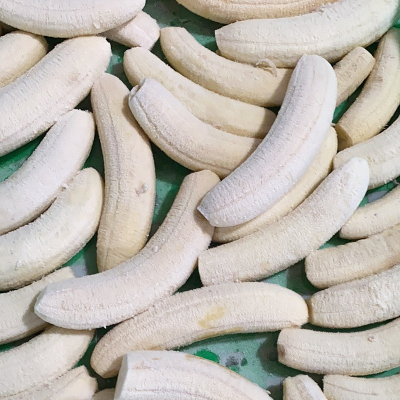 冷冻香蕉速冻香蕉条冷冻去皮香蕉段香蕉肉莱阳工厂直发