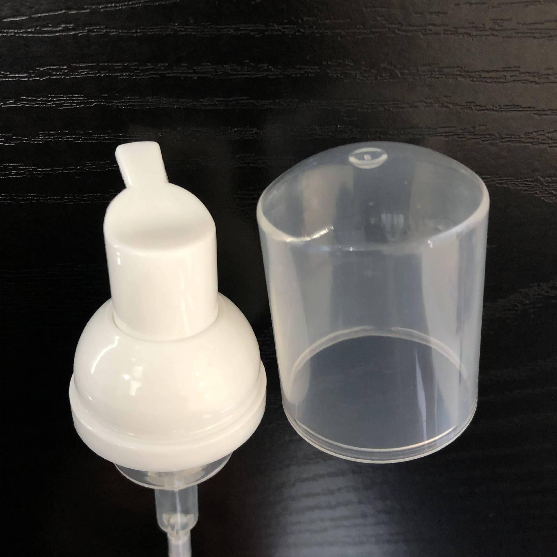 30牙泡沫泵 塑料喷头洗面奶慕斯按压头 洗手液起泡按压式泡沫泵头