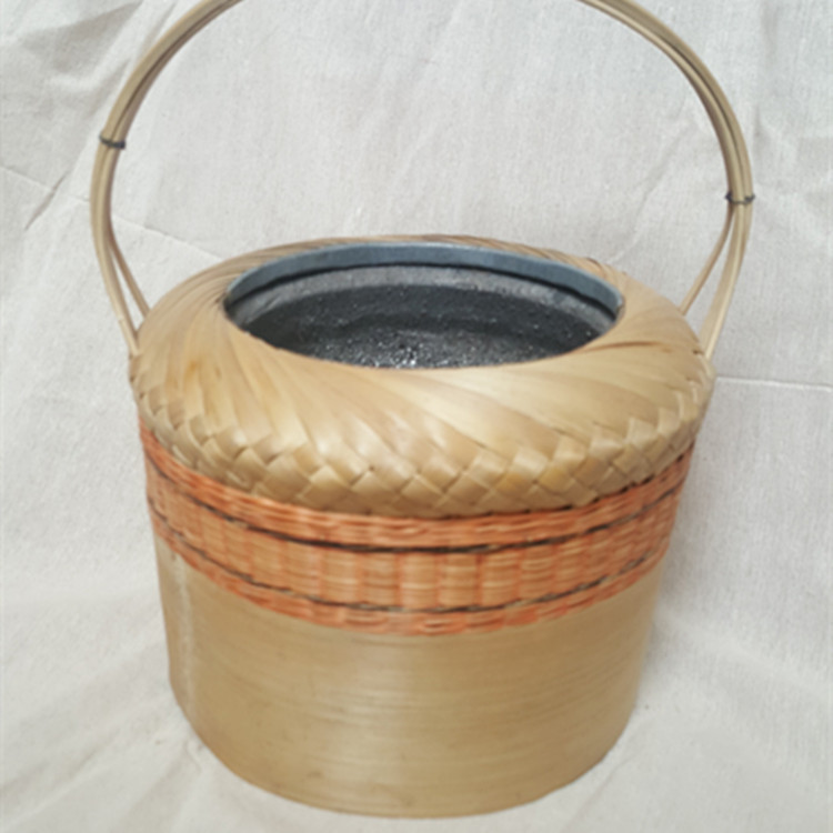 雨记取暖火笼烘笼火炉取暖器木炭火灰笼竹编非电炉特色婚礼用品
