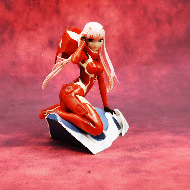 动漫darling in the franxx 零二(02) 红衣 盒装 手办模型