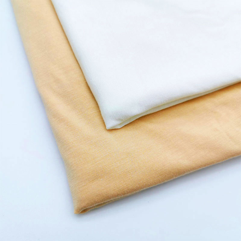 超柔亲肤内衣打底裤布料粘胶纤维人棉氨纶汗布 40s弹力莫代尔面料