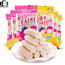 韩国零食 ZEK芝士鳕鱼肠 7根装 宝宝鱼肠 儿童食品 105g