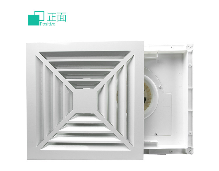 300x300浴室厕所排气扇 集成铝扣板吊顶换气扇 卫生间天花排风扇