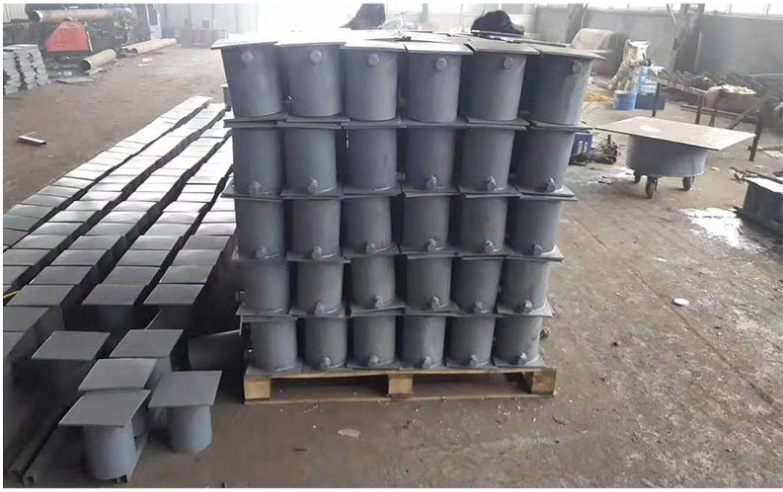 桥梁临时支座沙桶式t型梁临时支座桥梁砂筒式沙桶临时支座厂家