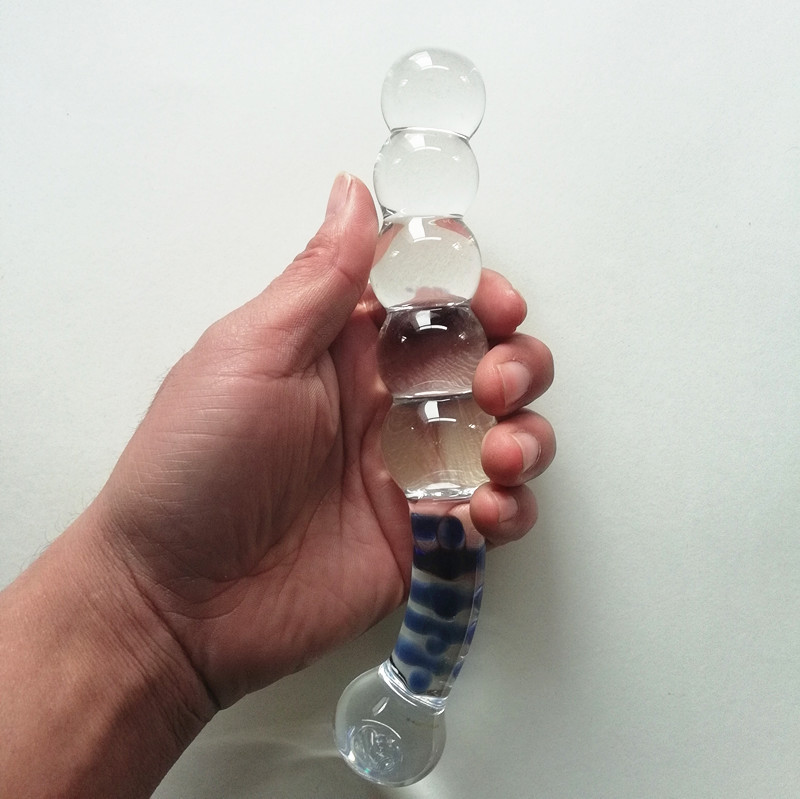 水晶阳具倒模假阴茎玻璃棒 女用器具情趣用品 女人自慰女用自慰器