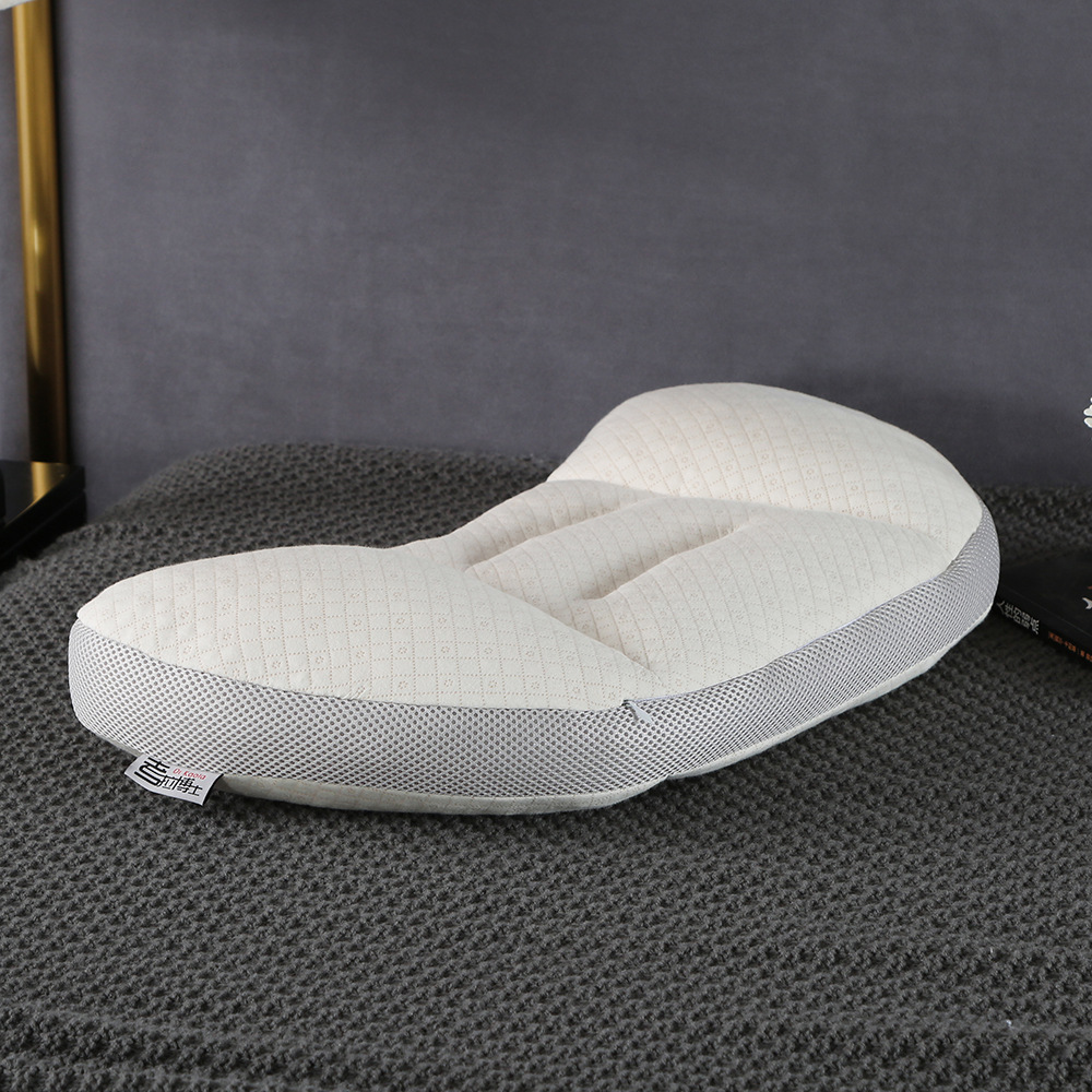 软管枕头日本tpe高分子颗粒分区调节蝶形枕可水洗保健护颈椎枕头