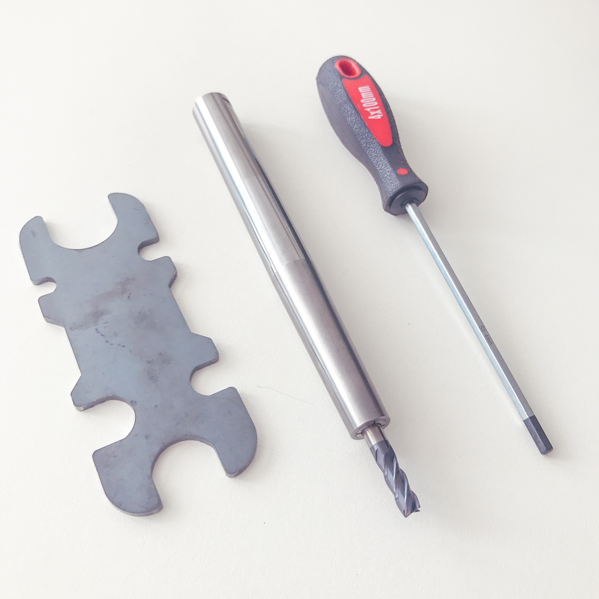 原装台湾钨钢防震后拉刀杆深孔加工直柄延长杆抗震加长杆dc6 dc10