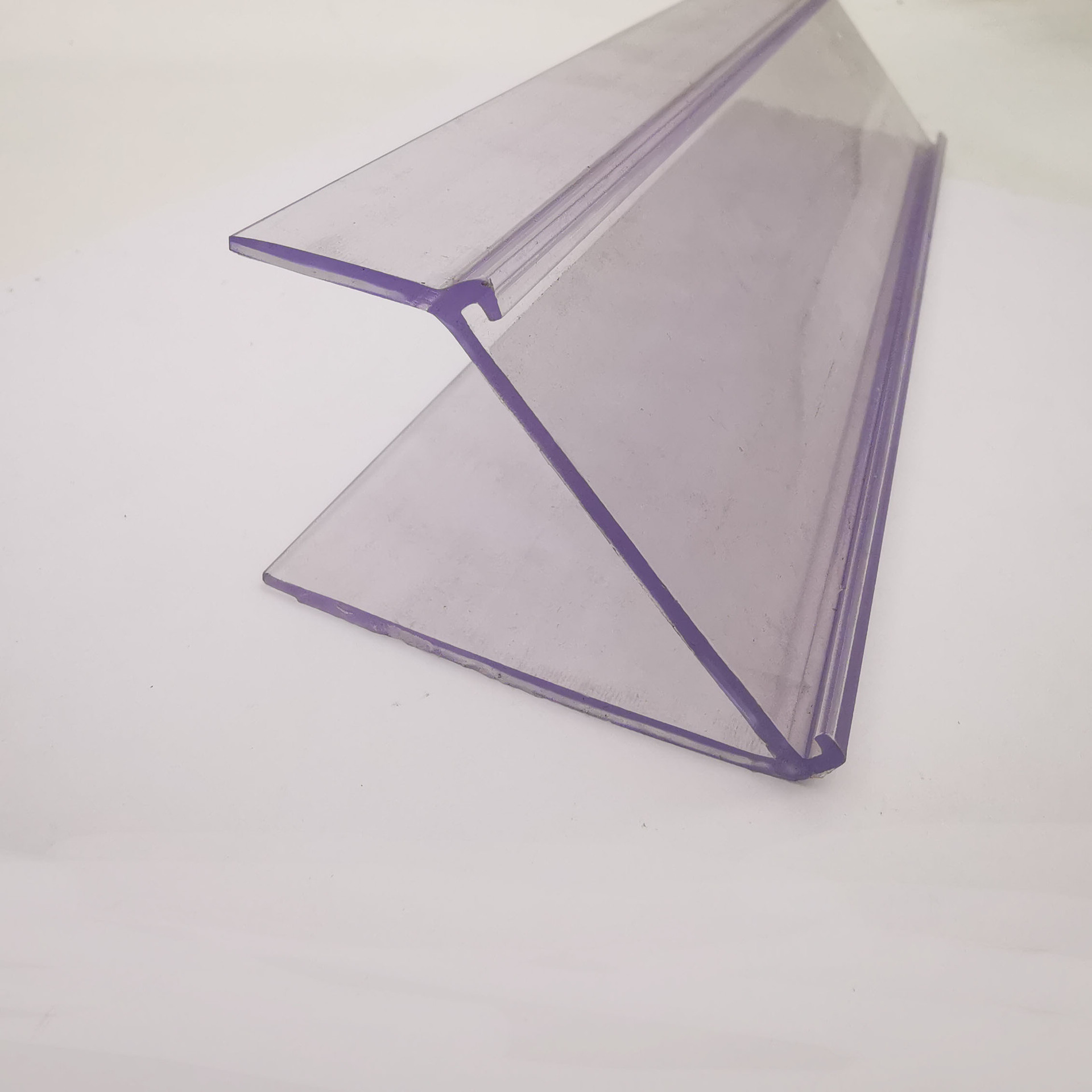 厂家定制商超货架pvc卡式标签条塑料条货架标签条展示条规格可定
