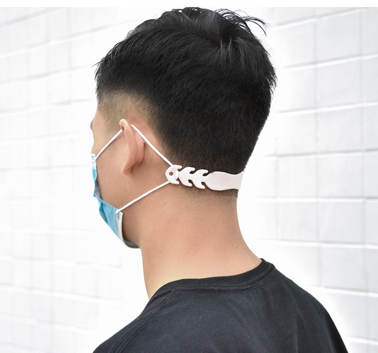 口罩防勒耳神器可调节硅胶延长扣口罩挂钩口罩伴侣口罩绳延长扣带