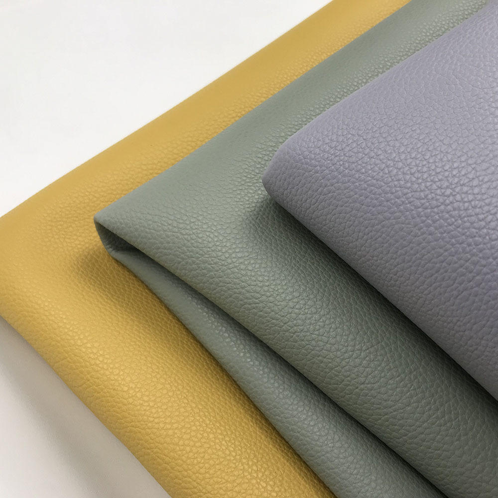 pvc人造革双面皮革厚革荔枝纹小羊纹纳帕手袋箱包眼镜盒家居餐垫